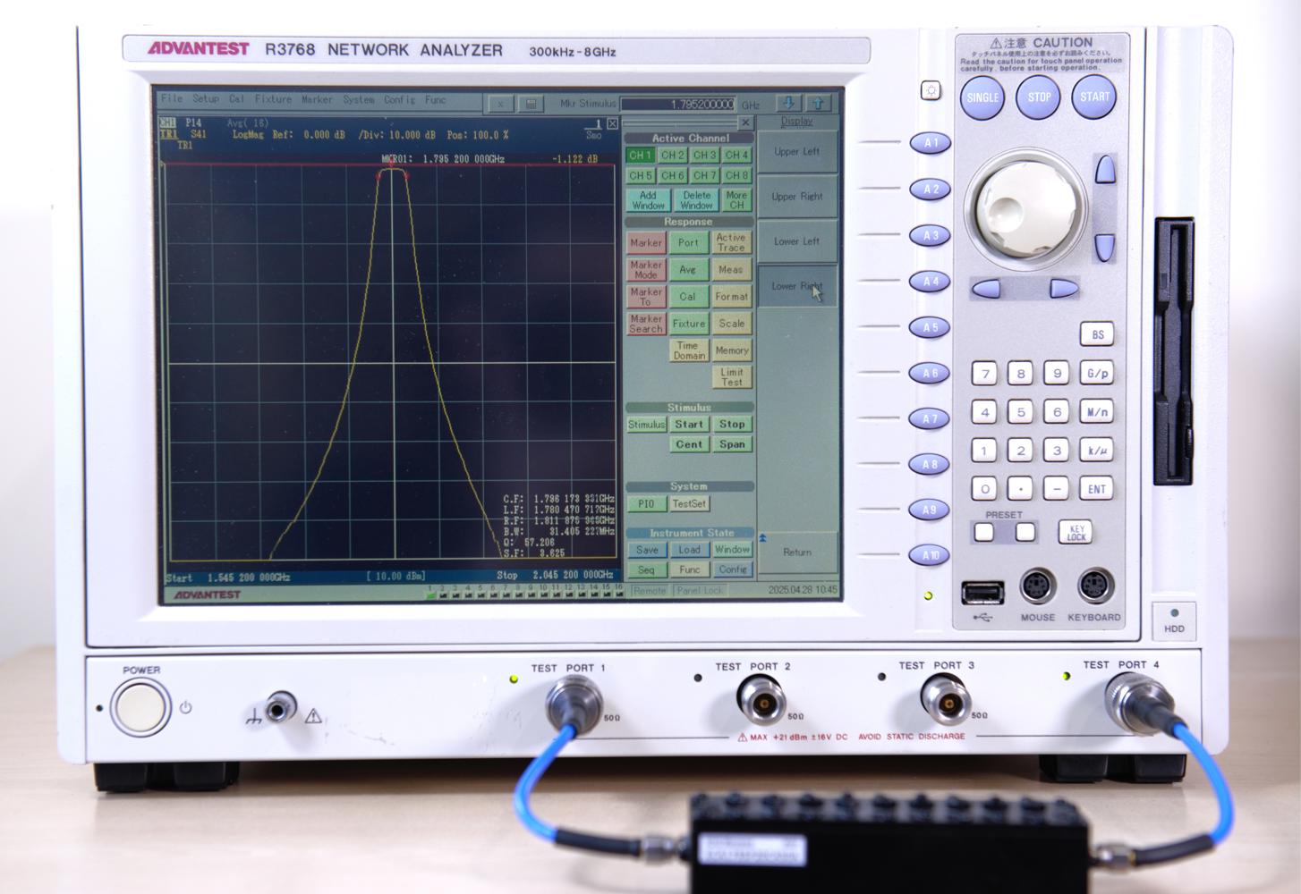Векторный анализатор VNA Advantest R3768